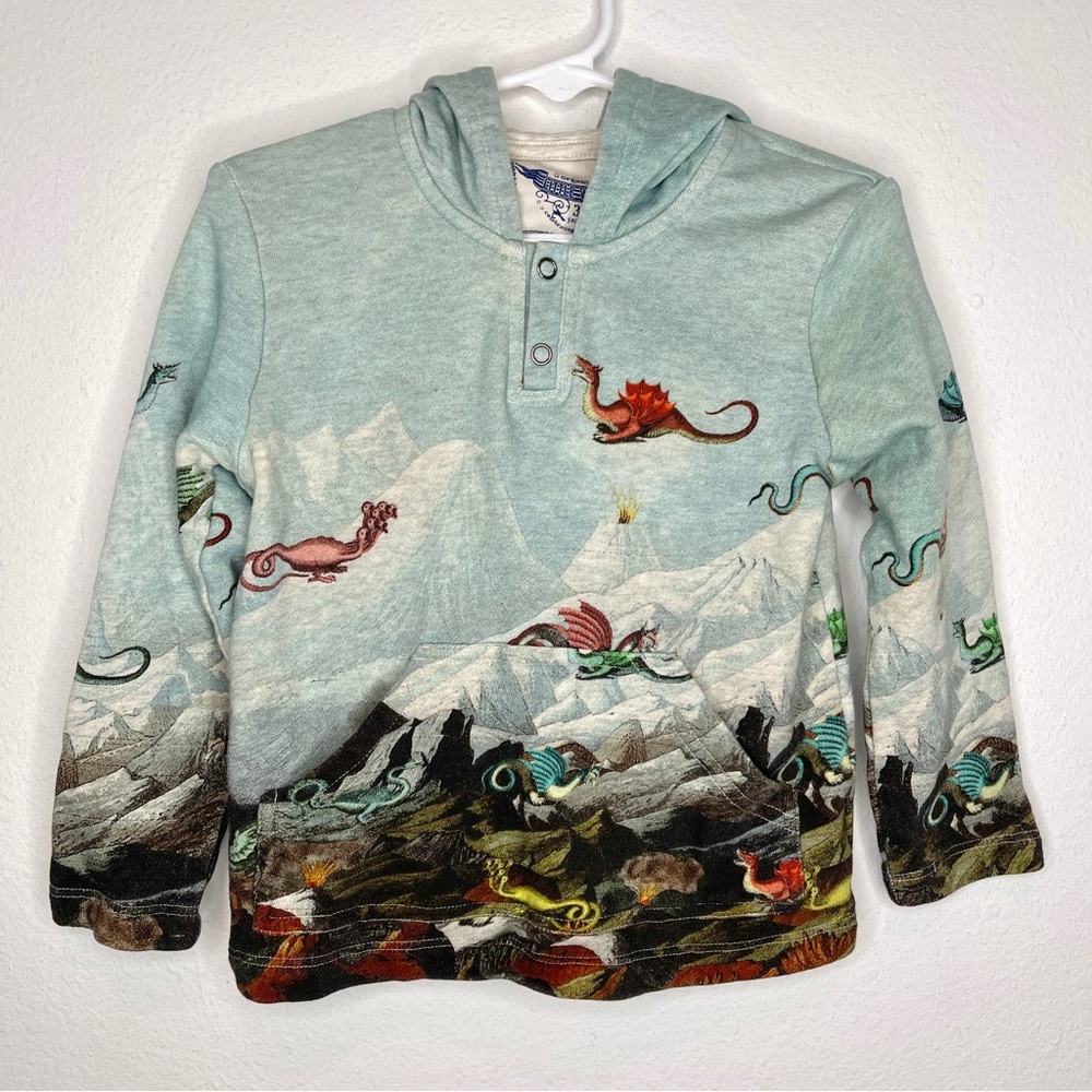 paper wings dinosaur hoodie shirt